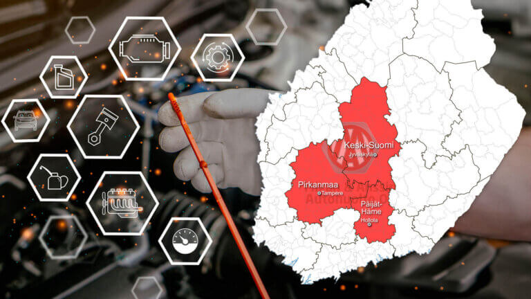 Mikan ja Anssin autohuolto on kolmella paikkakunnalla toimiva monimerkkikorjaamoketju